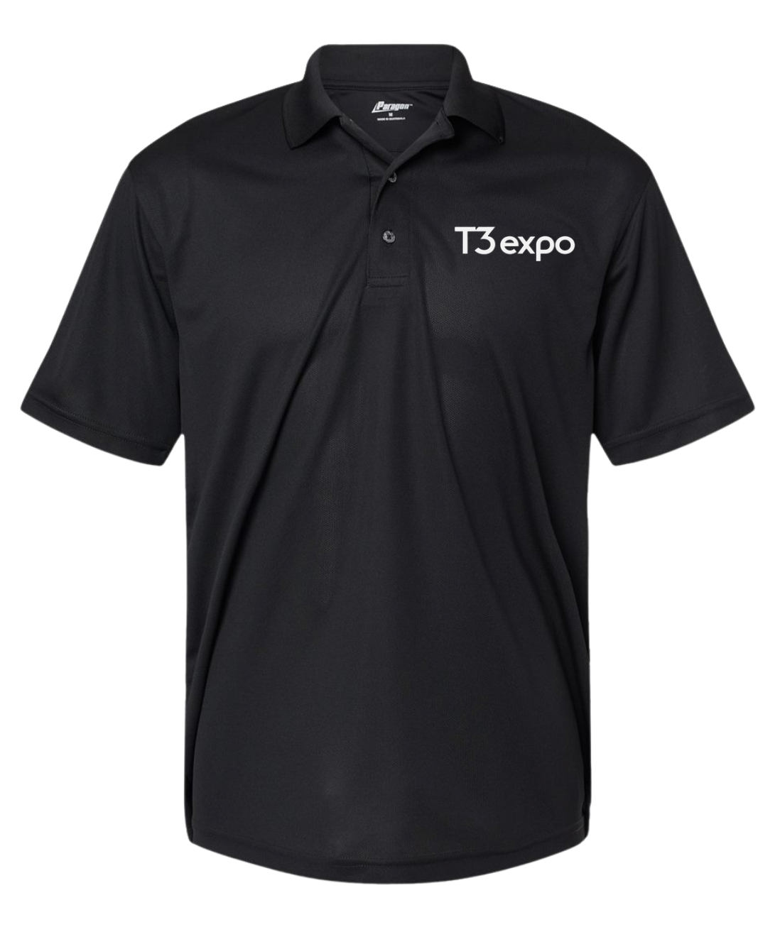 T3Expo Black Polo
