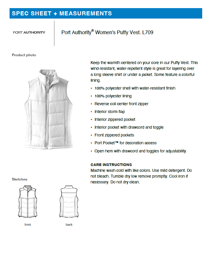 T3Expo Women's Puffer Vest